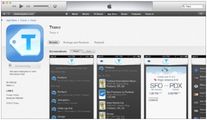 The new Traxo App enables travelers with seamless organization.