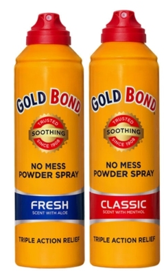 The same trusted formula in an easy aim spray