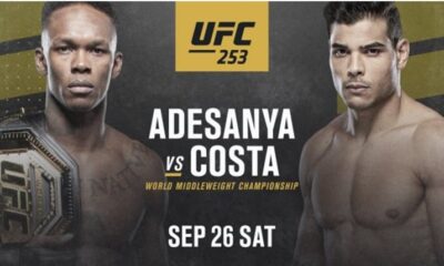 Adesanya Looks Past UFC 253, Plots His Future