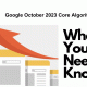 Google Launches October 2023 Core Algorithm Update: What You Need to Know